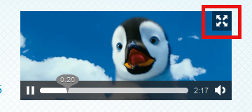 Fullscreen button Fullscreen button